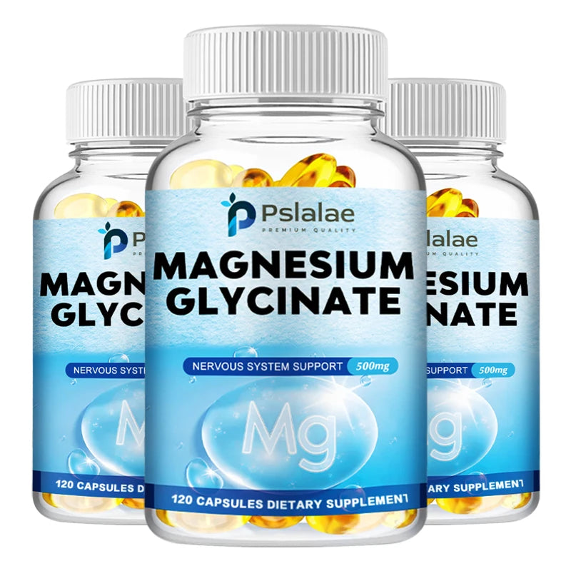 PslalaeCharge Magnesium Glycinate Capsule Supports Muscle