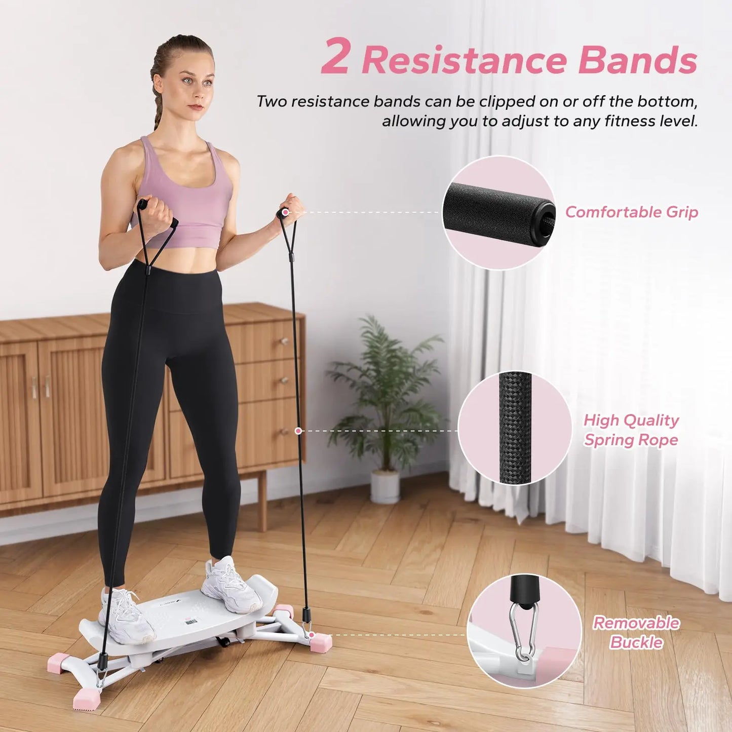 MERACH Ski Machine Simulated Ski Training For Body Fitness