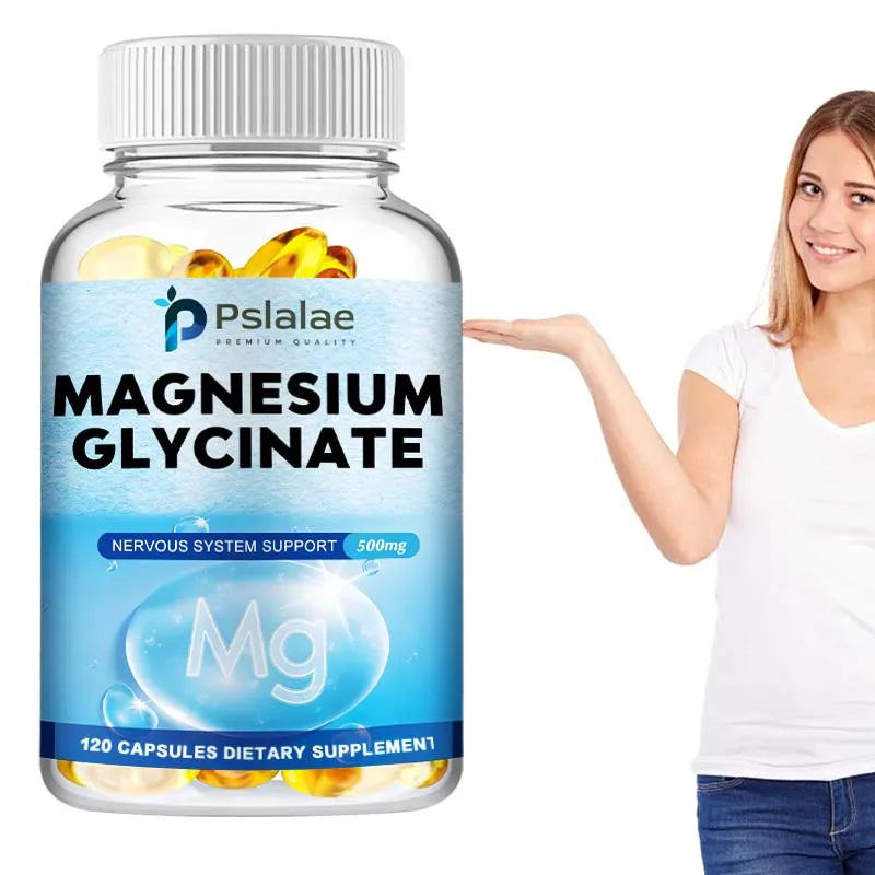 PslalaeCharge Magnesium Glycinate Capsule Supports Muscle