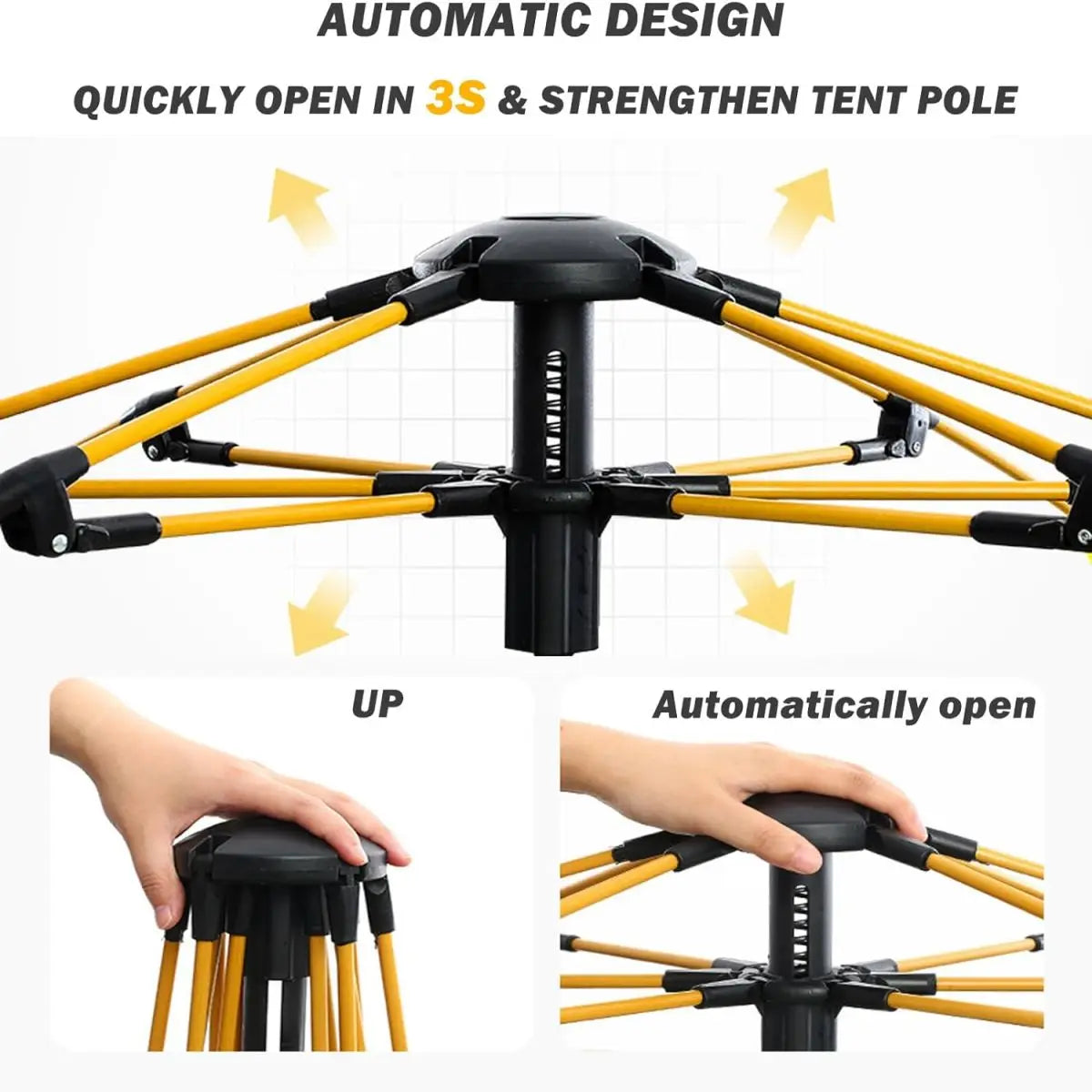 Pakicetus Automatic Quick Opening Tent for Outdoor Camping