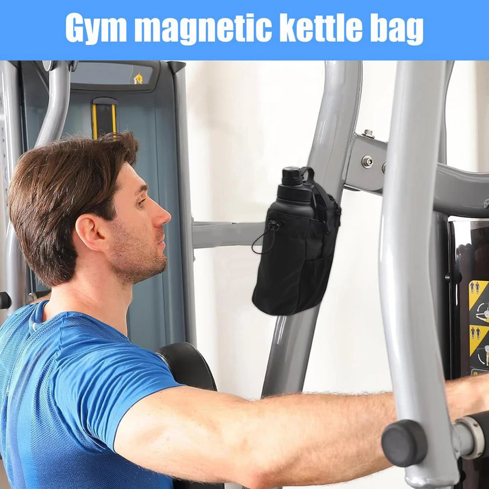APWIKOGER Magnetic Gym Sling Bag Waterproof Phone Holder