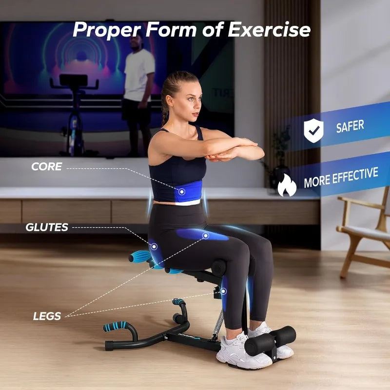Merach Deep Squat Machine for Glutes and Leg Workout