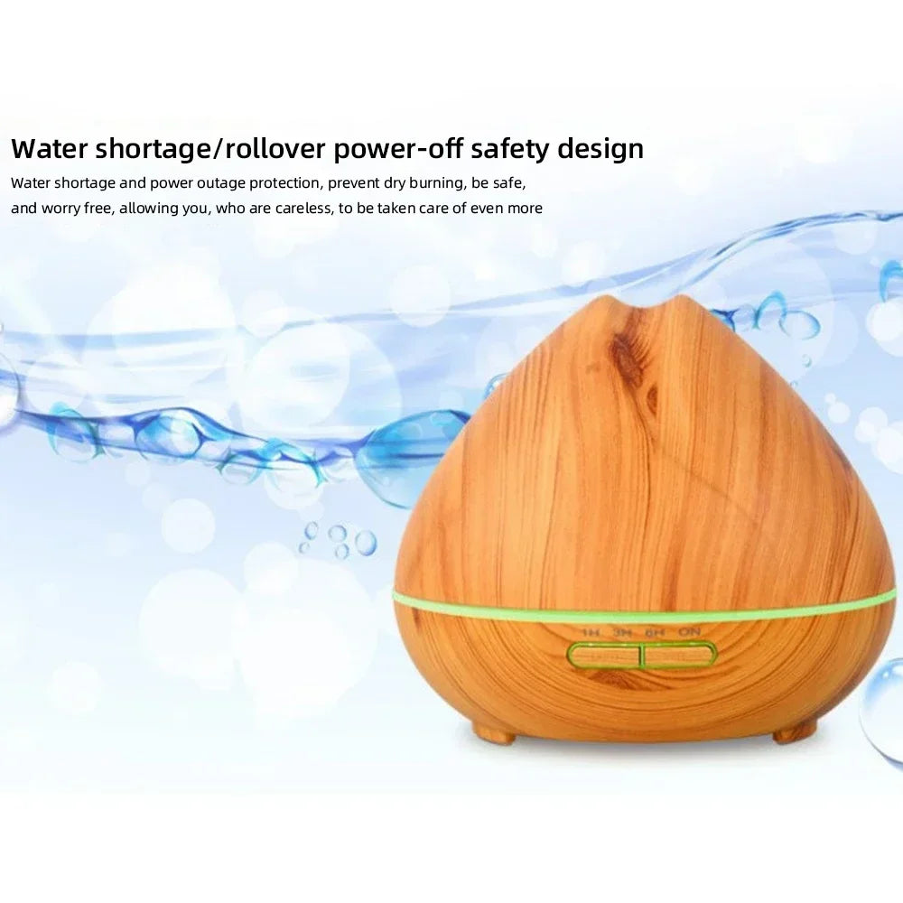 Aroma Diffuser Essential Oil Diffusor Air Humidifier Ultrasonic 7 Color LED Lamp Mist Maker For Home Ambientadores automaticos