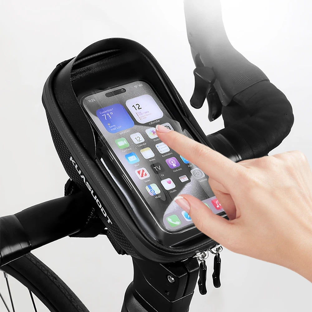 Love Respect Self Bicycle Bag Waterproof Touch Screen Bag