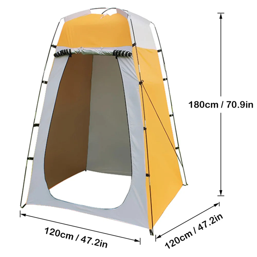 Building Pop Up Shower Tent Privacy Changing Room Camping