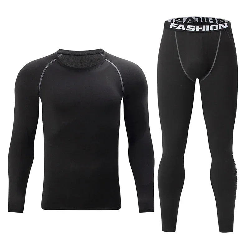 Men's Warm Ski Suit Two Piece Corset Jacket And Trousers