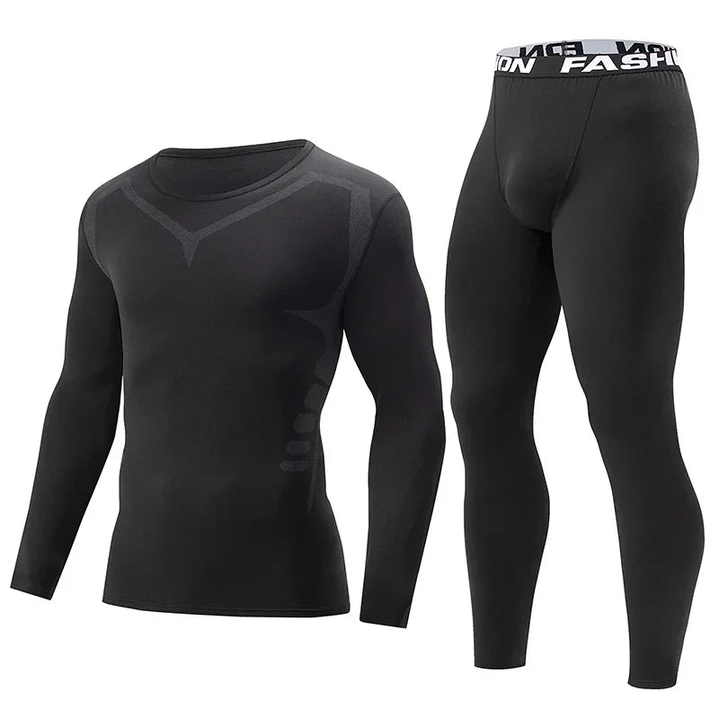 Men's Warm Ski Suit Two Piece Corset Jacket And Trousers