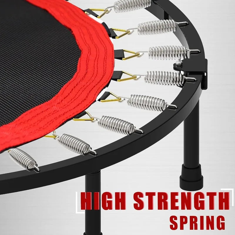 YTYIN Folding Mini Fitness Rebounder Trampoline With Handle