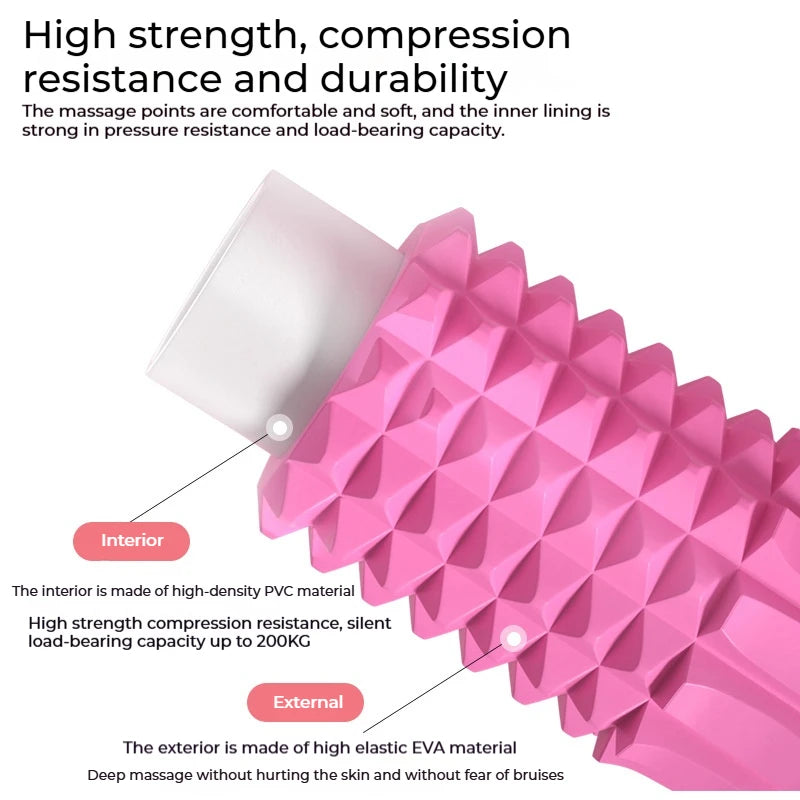 XMSJH Yoga Back Roller Foam Roller For Pilates And Fitness