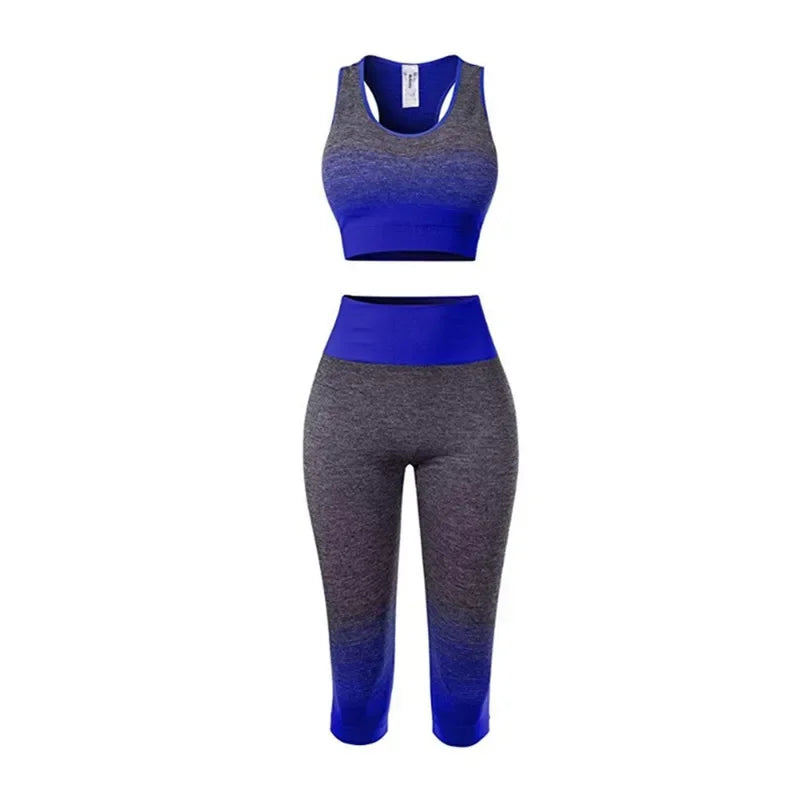 CN Zhejiang Women's Super Elastic Seamless Yoga Set