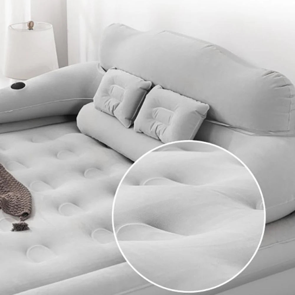 Camping Air Bed With Backrest For Two Persons Outdoor