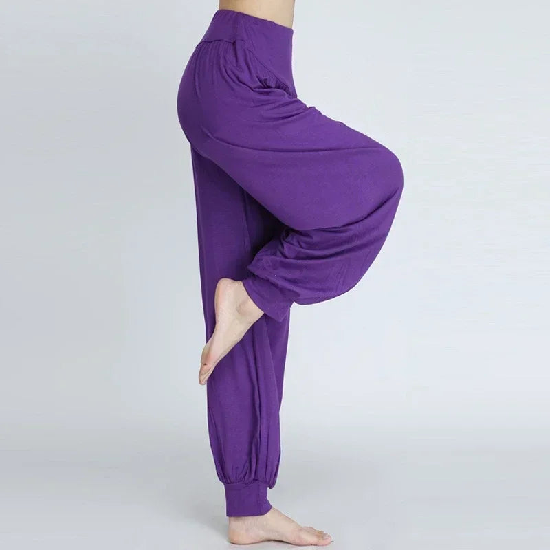 Macroupta Womens Elastic Yoga Pants Loose Breathable
