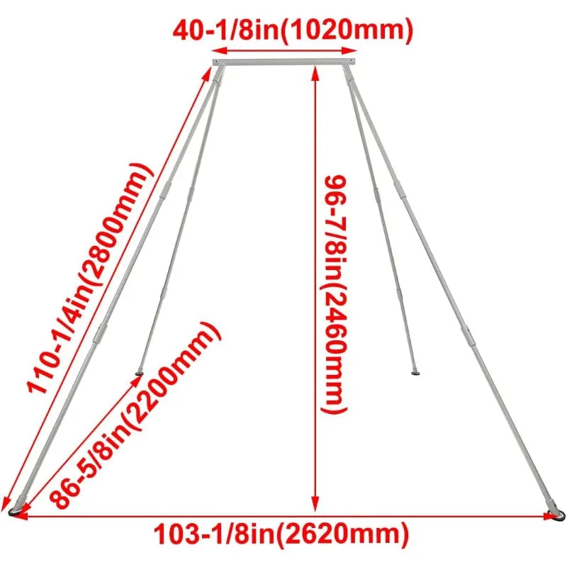 Kojem Aerial Yoga Swing Stand Frame Triangle Structure