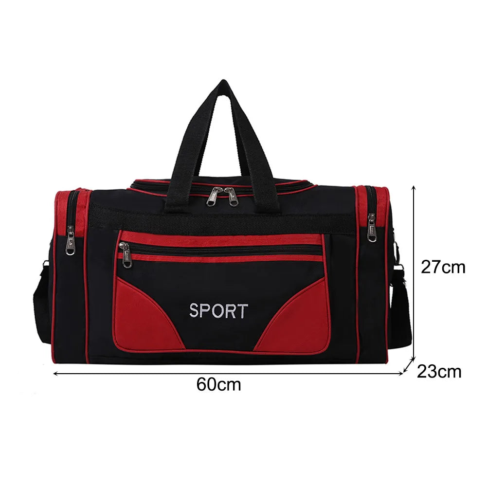 JOCESTYLECN Nylon Travel Duffel Bag Large Capacity Sports