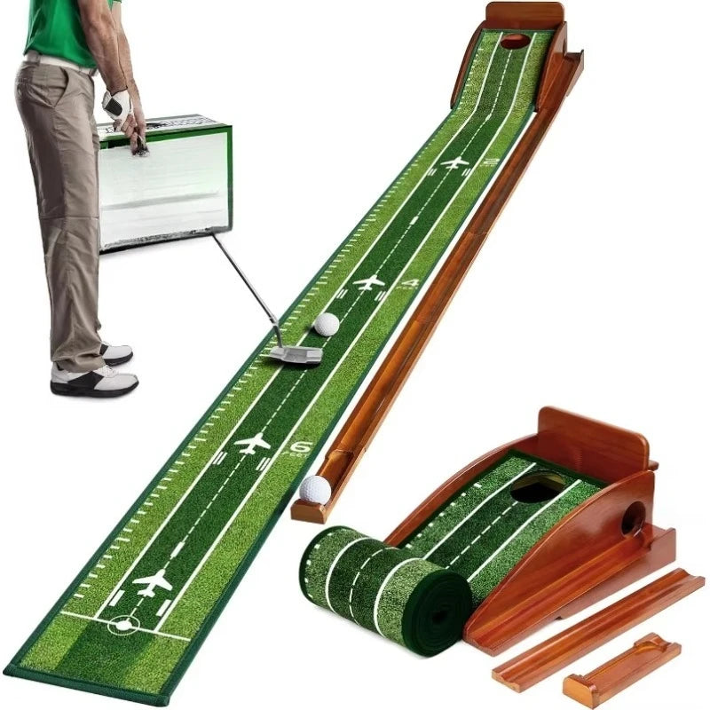Love And Respect Self Premium Golf Putting Mat With Return