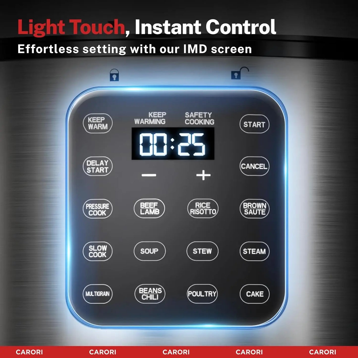 Iosn 9 In 1 Electric Pressure Cooker Programmable Device