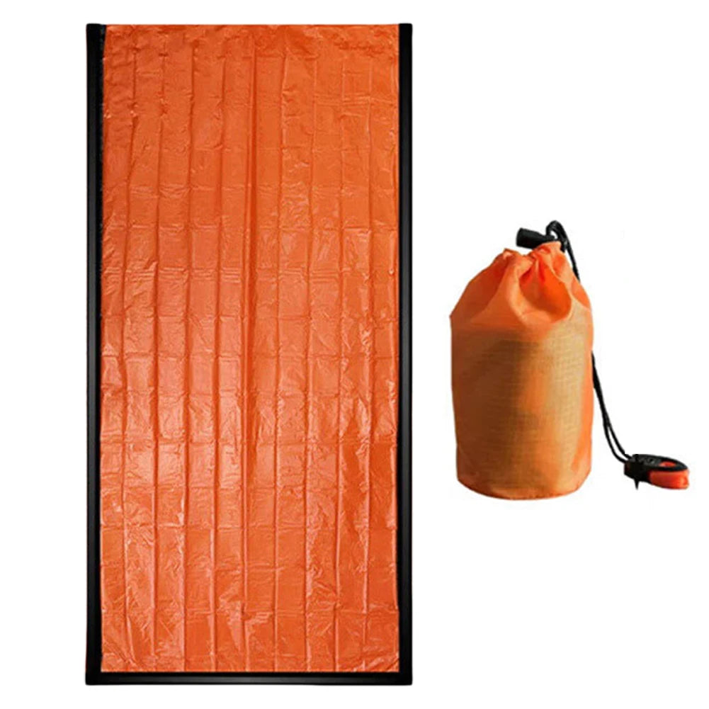 Emergency Survival Sleeping Bag Portable Thermal For Camping