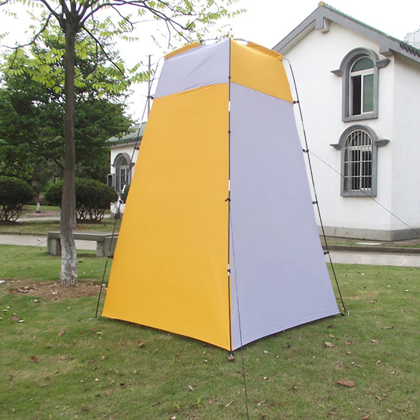 Building Pop Up Shower Tent Privacy Changing Room Camping