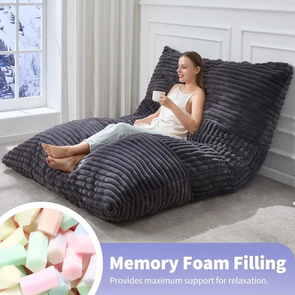 For The Number Giant Bean Bag Chair 3 In 1 Floor Cushion