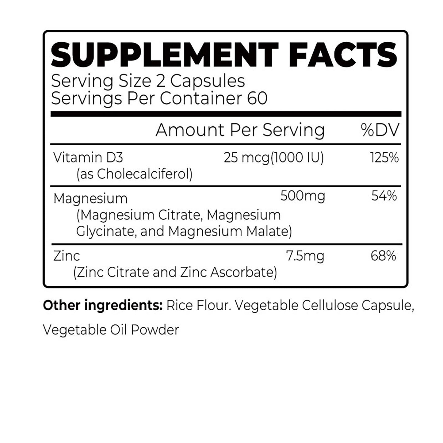 PslalaeCharge Magnesium Glycinate Capsule Supports Muscle