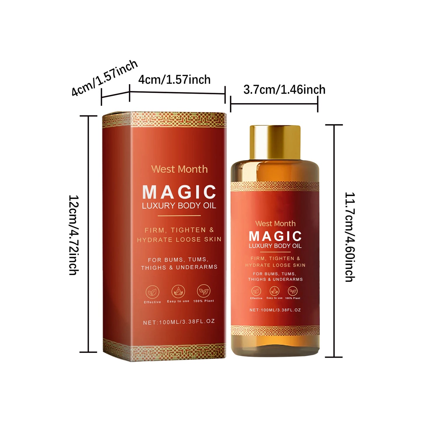 Essential Oil Firming Body Essence Oil For Sagging Skin