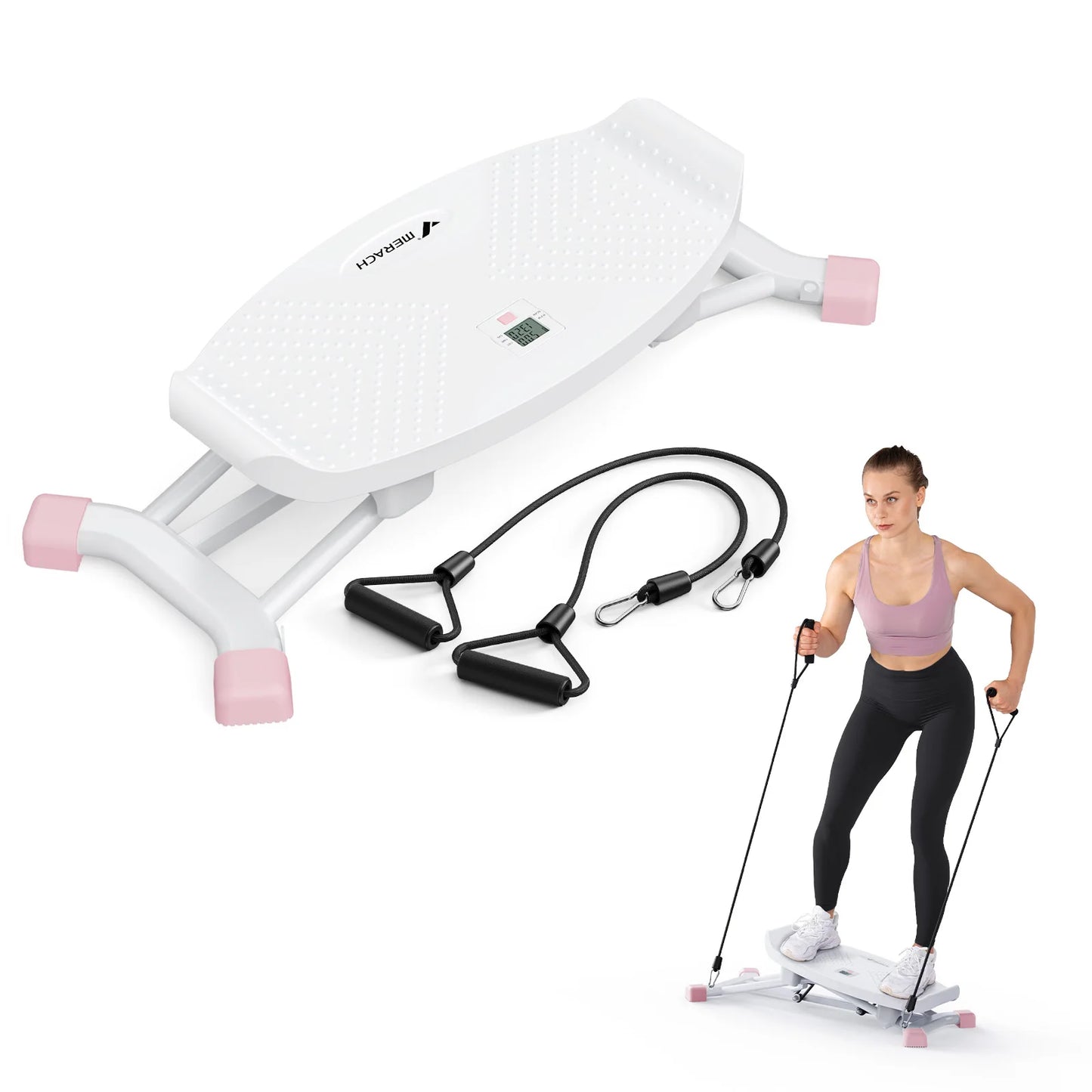 MERACH Ski Machine Simulated Ski Training For Body Fitness