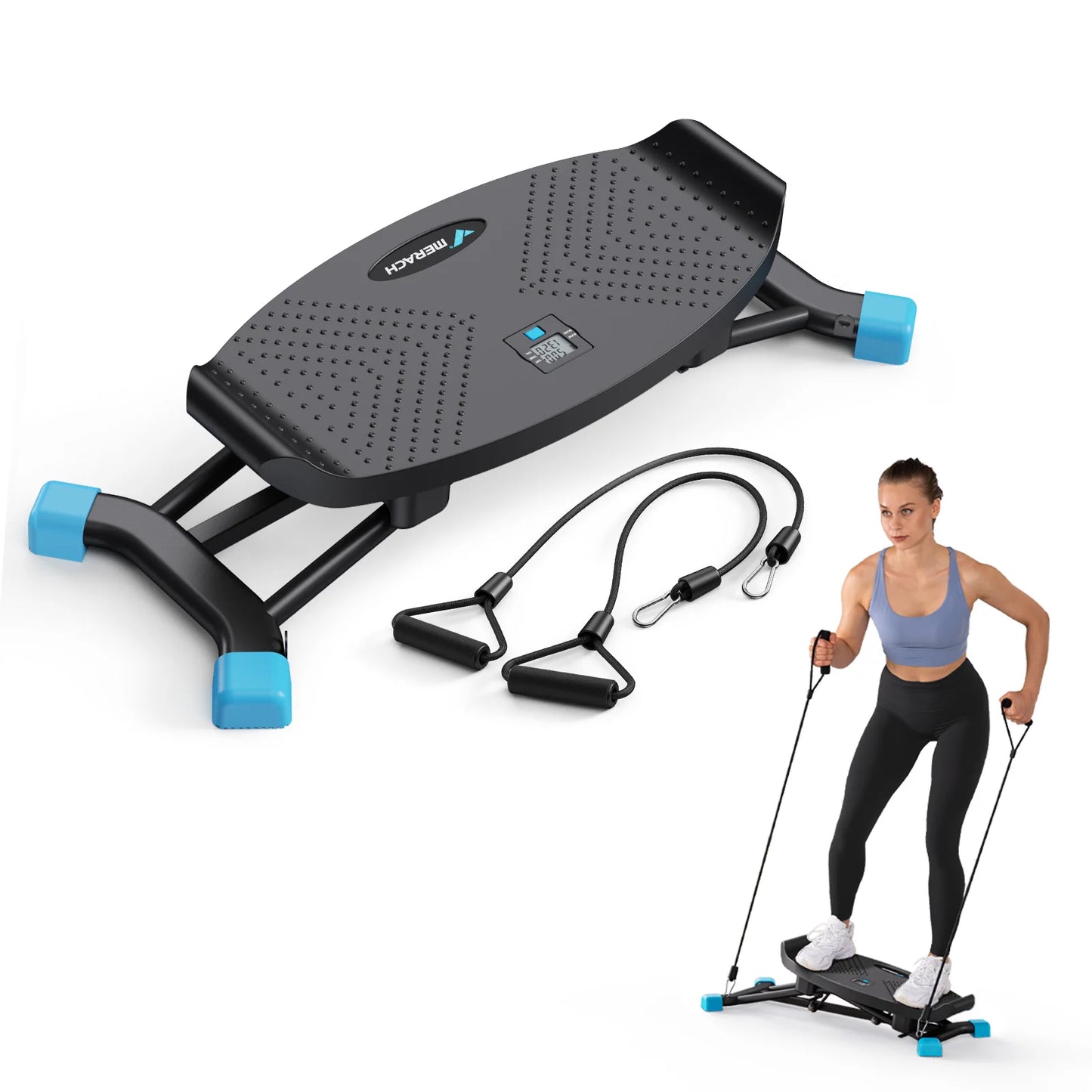 MERACH Ski Machine Simulated Ski Training For Body Fitness