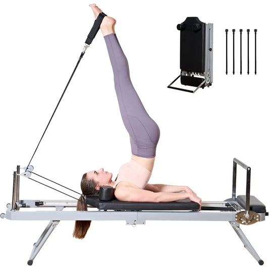 Guangbai Foldable Pilates Reformer For Home Gym Workouts