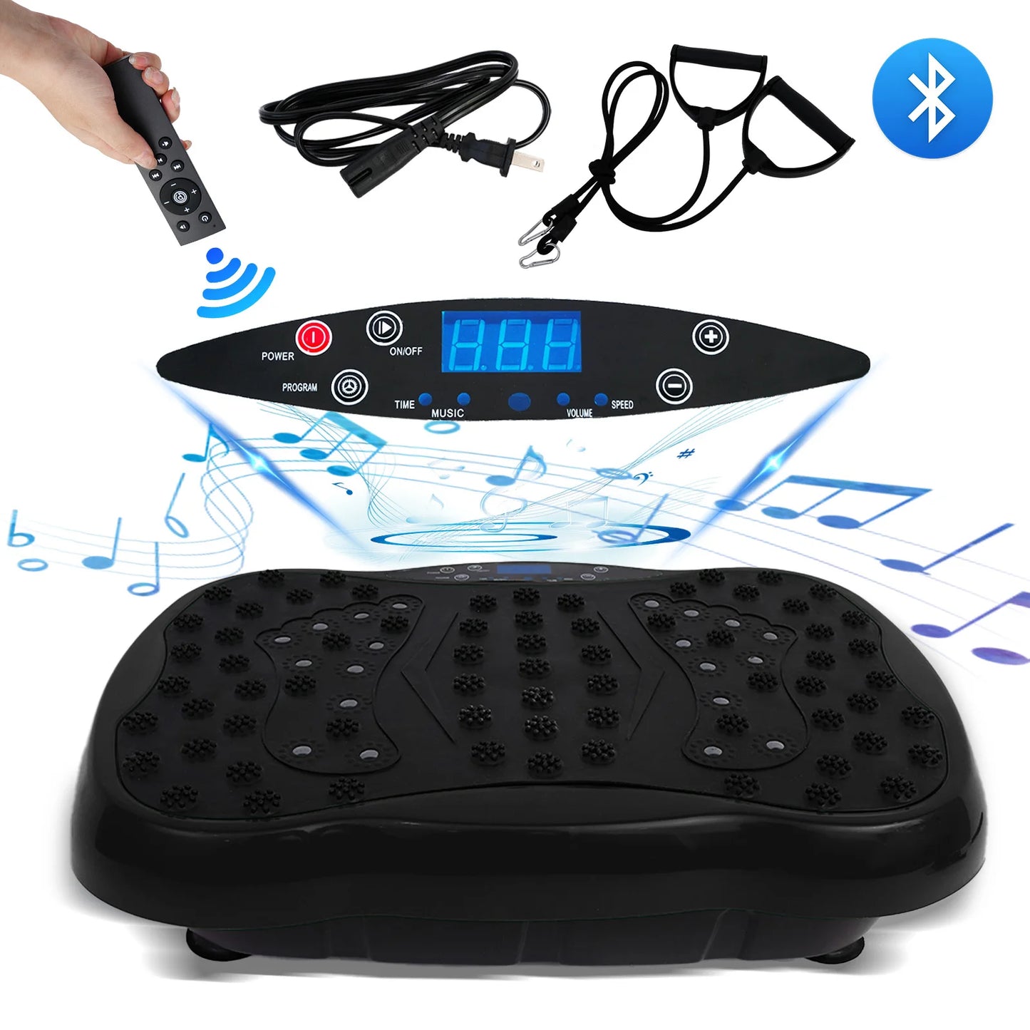 Full Body Vibration Plate Fitness Machine for Home Gym Use