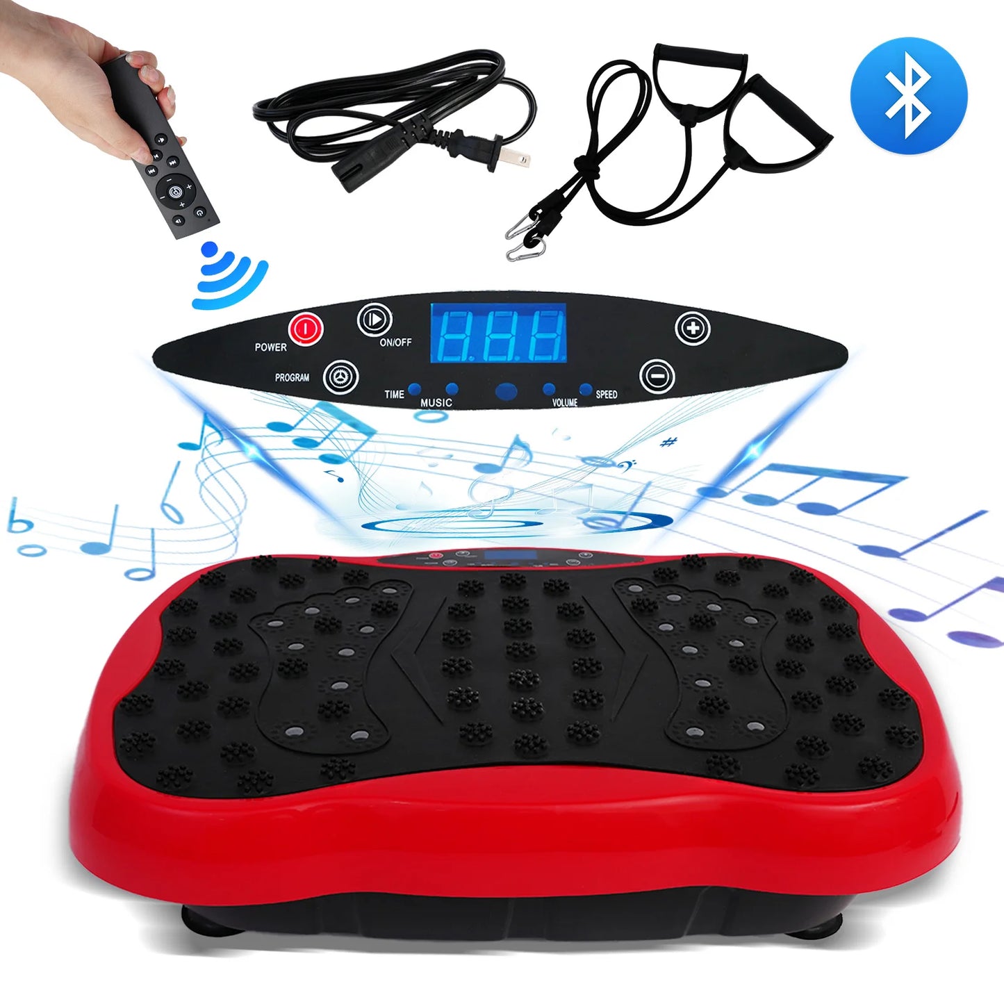 Full Body Vibration Plate Fitness Machine for Home Gym Use