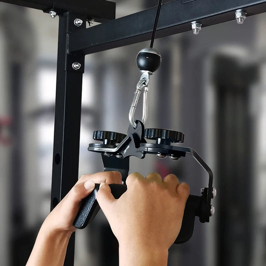 Adjustable Lat Pulldown Bar Cable Machine Attachments