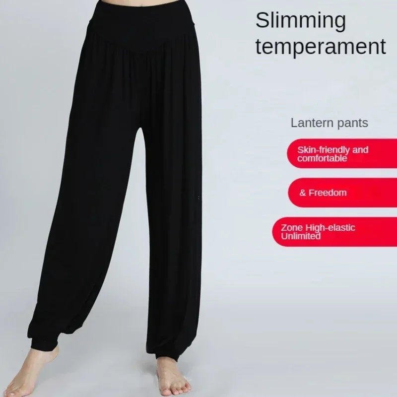 Macroupta Womens Elastic Yoga Pants Loose Breathable