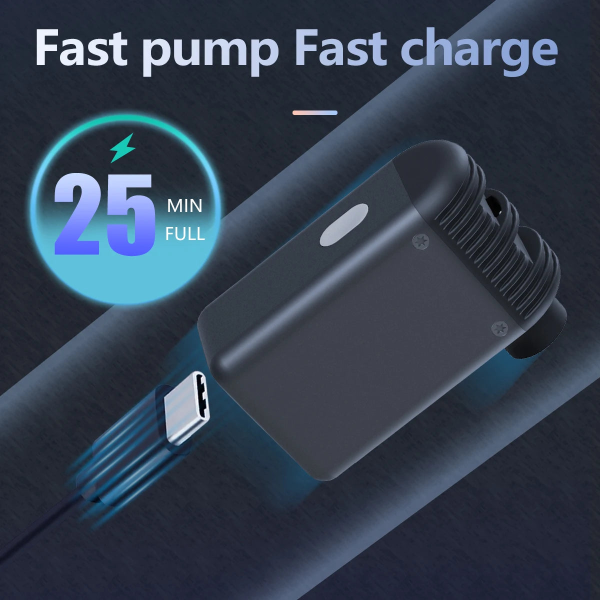 Love And Respect Self CYCLAMI A2 Mini Electric Bike Pump