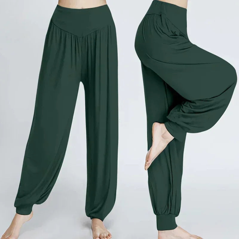 Macroupta Womens Elastic Yoga Pants Loose Breathable