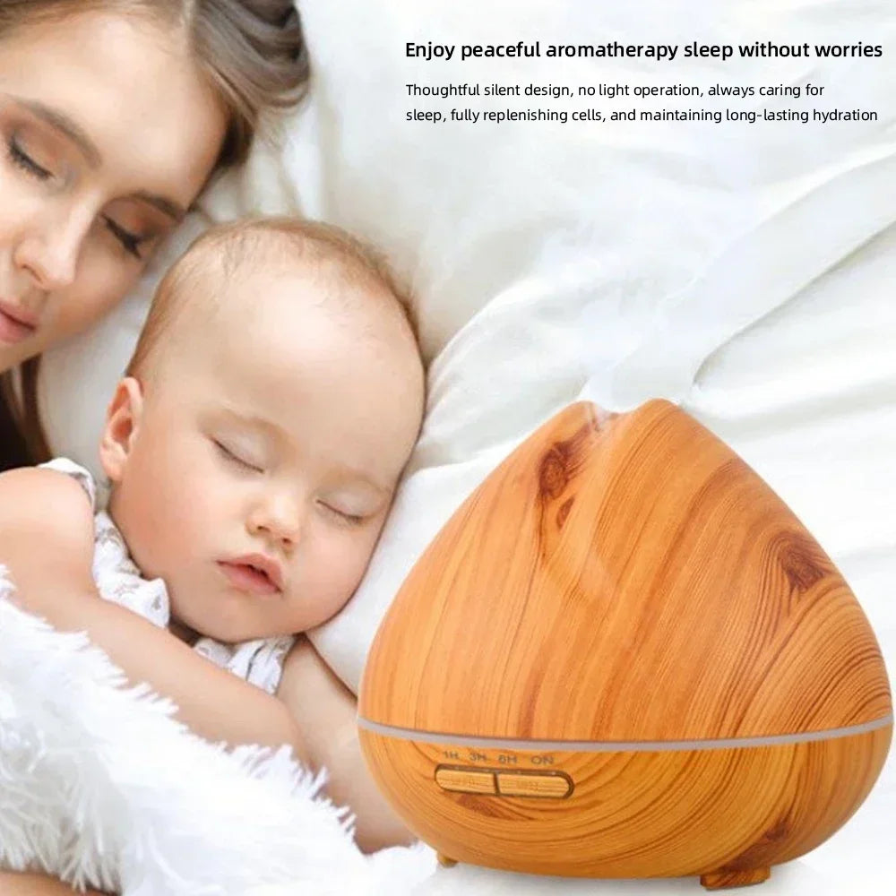 Aroma Diffuser Essential Oil Diffusor Air Humidifier Ultrasonic  7 Color LED Lamp Mist Maker For Home Ambientadores automaticos