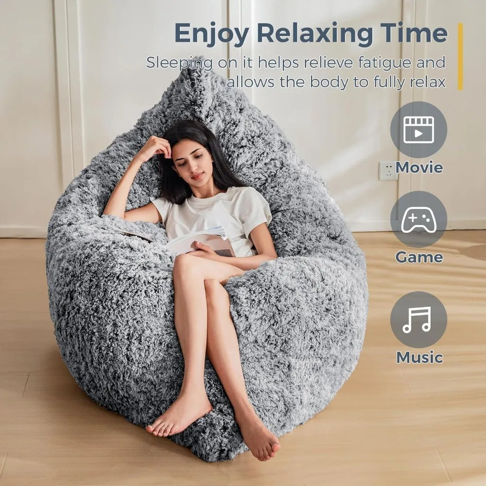 For The Number Single 3 In 1 Bean Bag Chair Sofa Bed