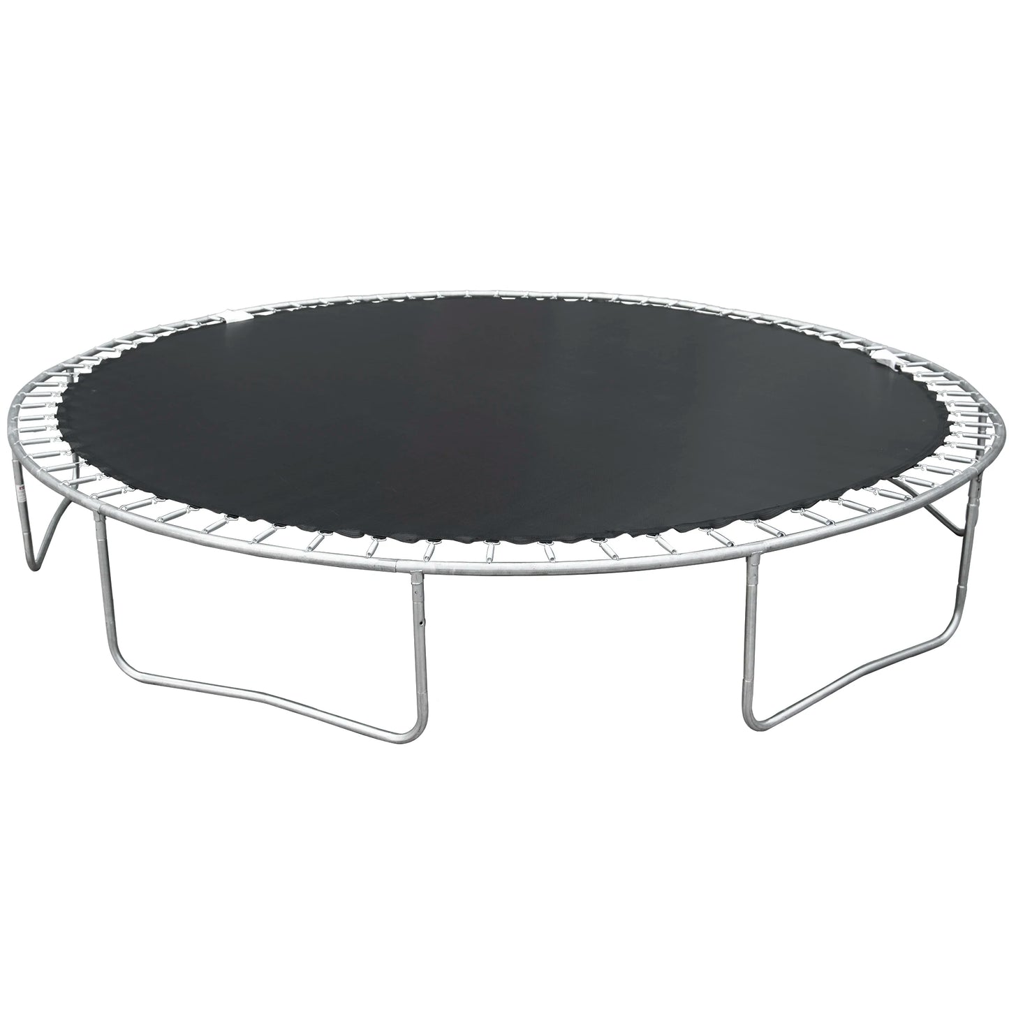 HiMISS Outdoor Trampoline With Backboard And Enclosure Net