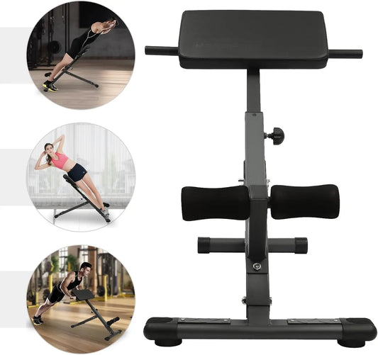 Hignconcerned Roman Chair Hyperextension Bench Home Gym