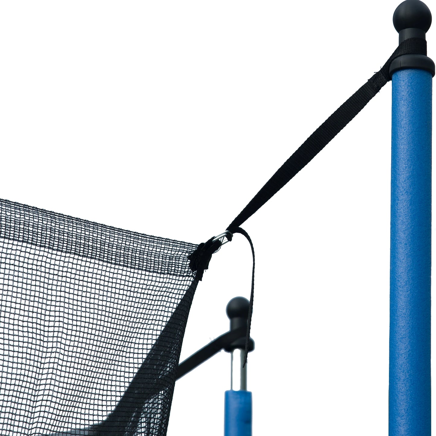 HiMISS Outdoor Trampoline With Backboard And Enclosure Net