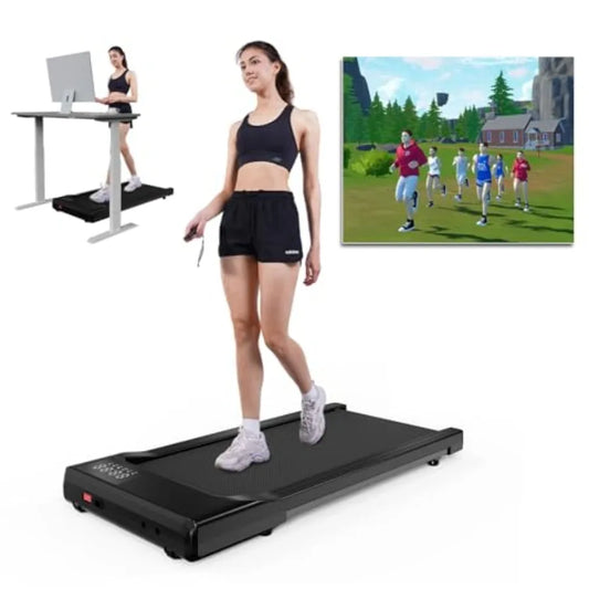 Fold 4in1 Treadmill for Home with Incline and Handles