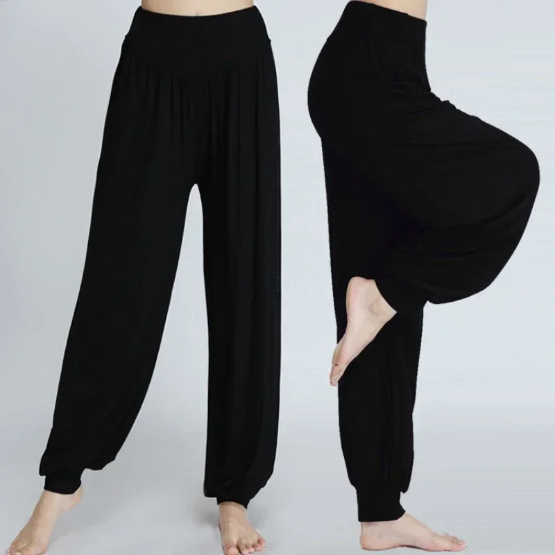 Macroupta Womens Elastic Yoga Pants Loose Breathable