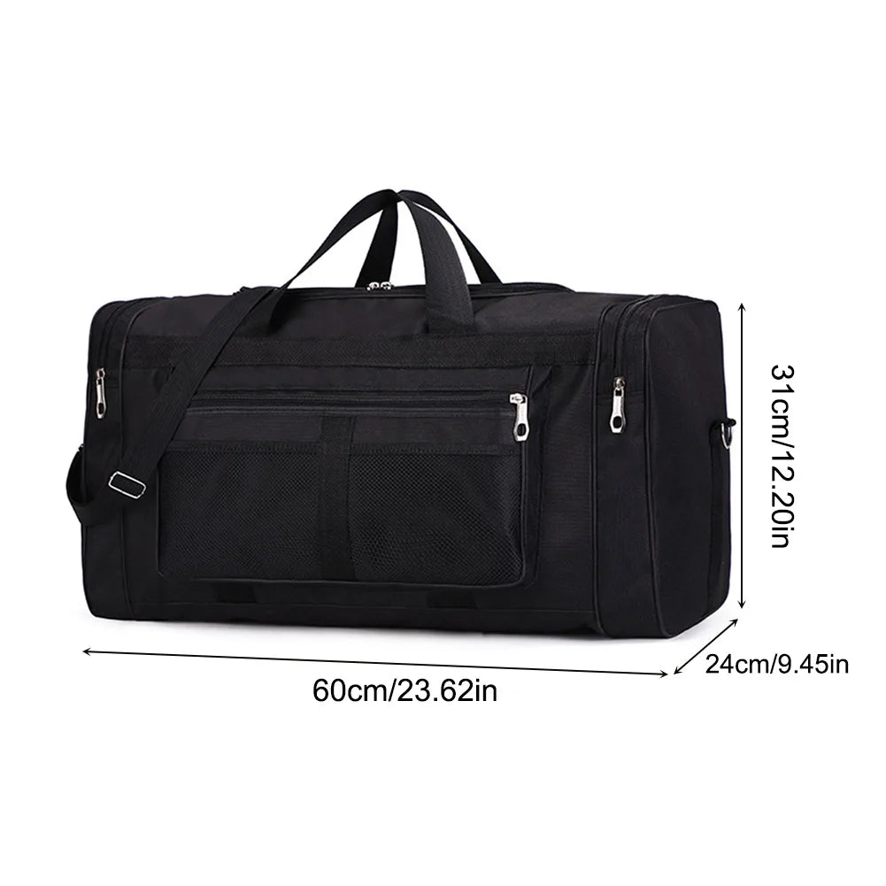 JOCESTYLECN Nylon Travel Duffel Bag Large Capacity Sports