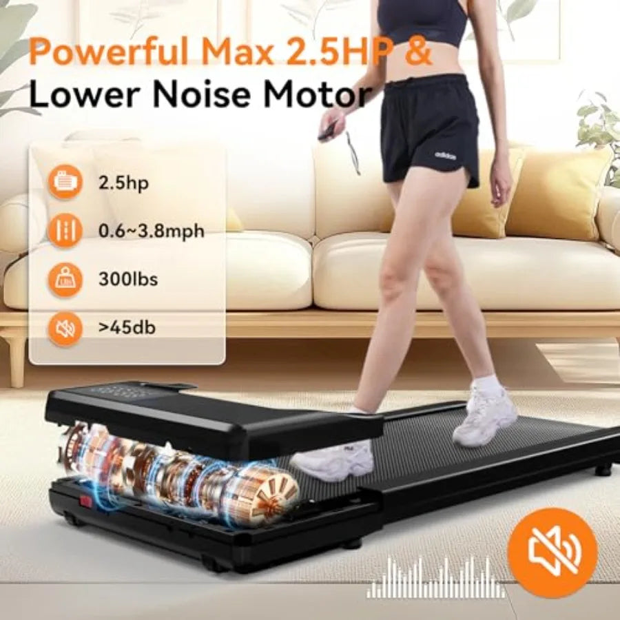 Fold 4in1 Treadmill for Home with Incline and Handles