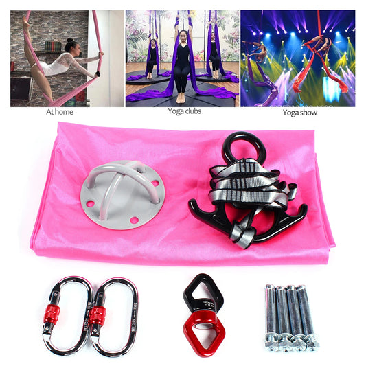Hignconcerned Aerial Yoga Hammock Set 400kg Capacity