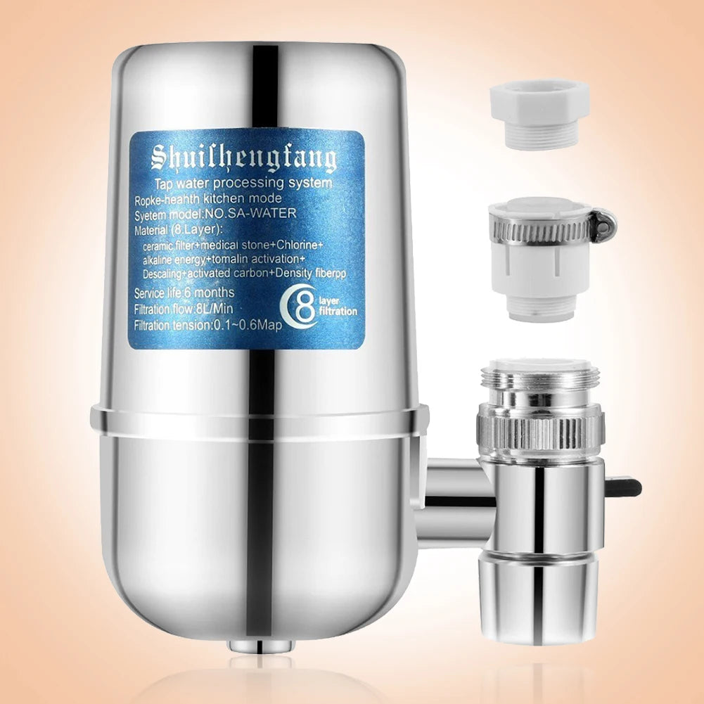 APWIKOGERH Faucet Water Filtration System Chlorine