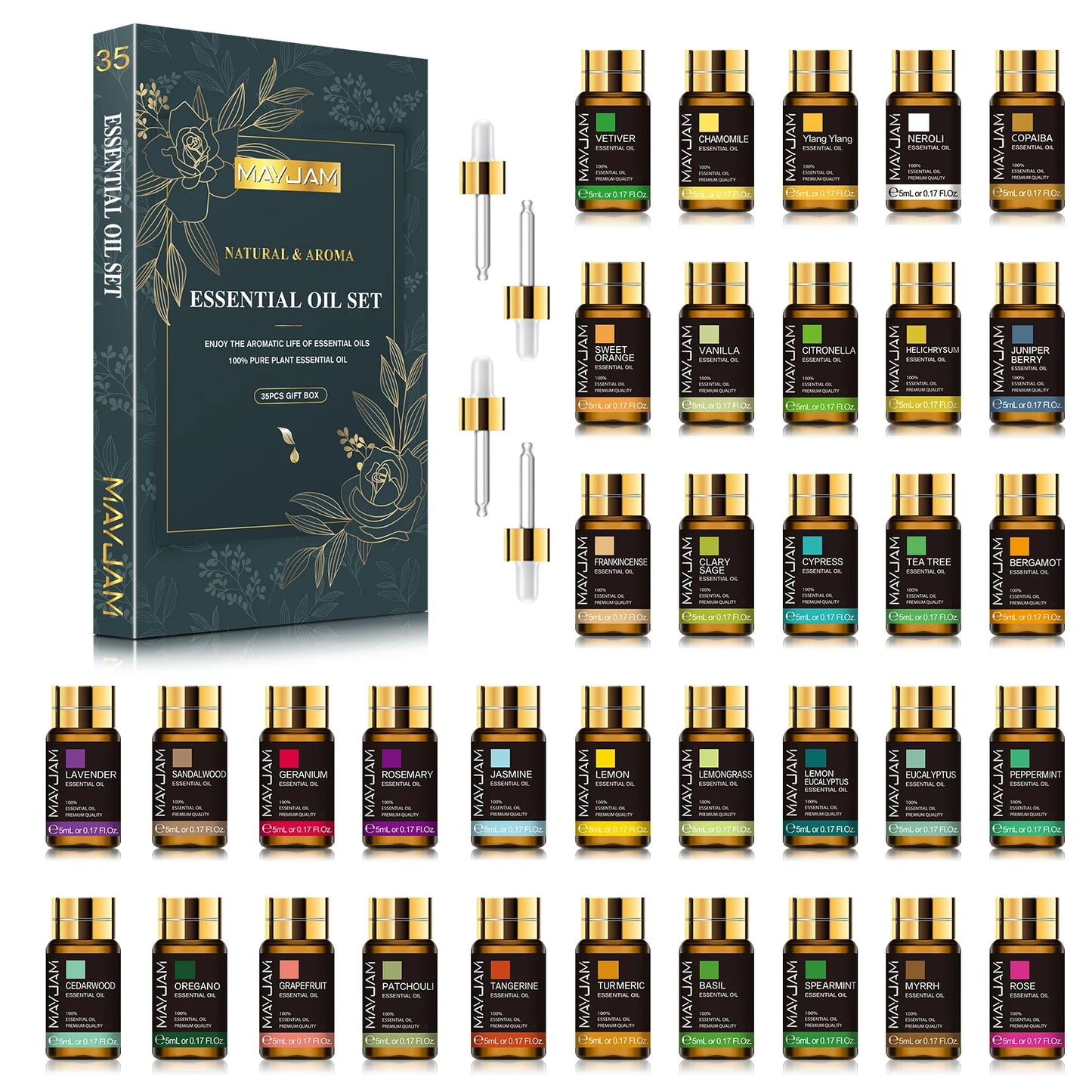 MAYJAM Essential Oils For Humidifier Diffuser Air Freshener