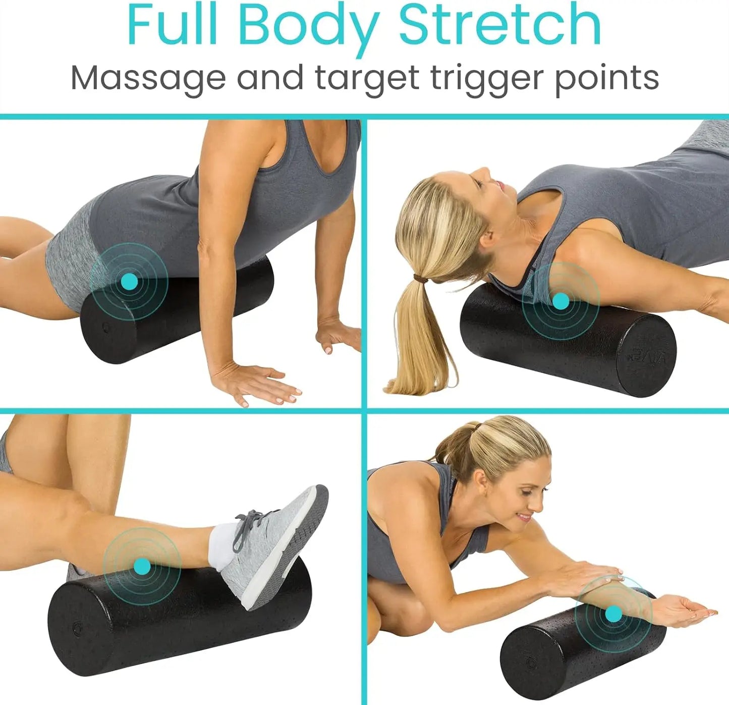 Function High Density Foam Roller For Exercise Therapy