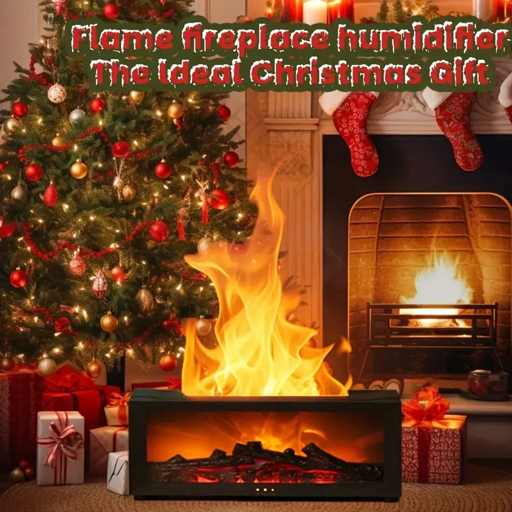 Hign-concerned Upgraded Fireplace Diffuser 7 Color Flame