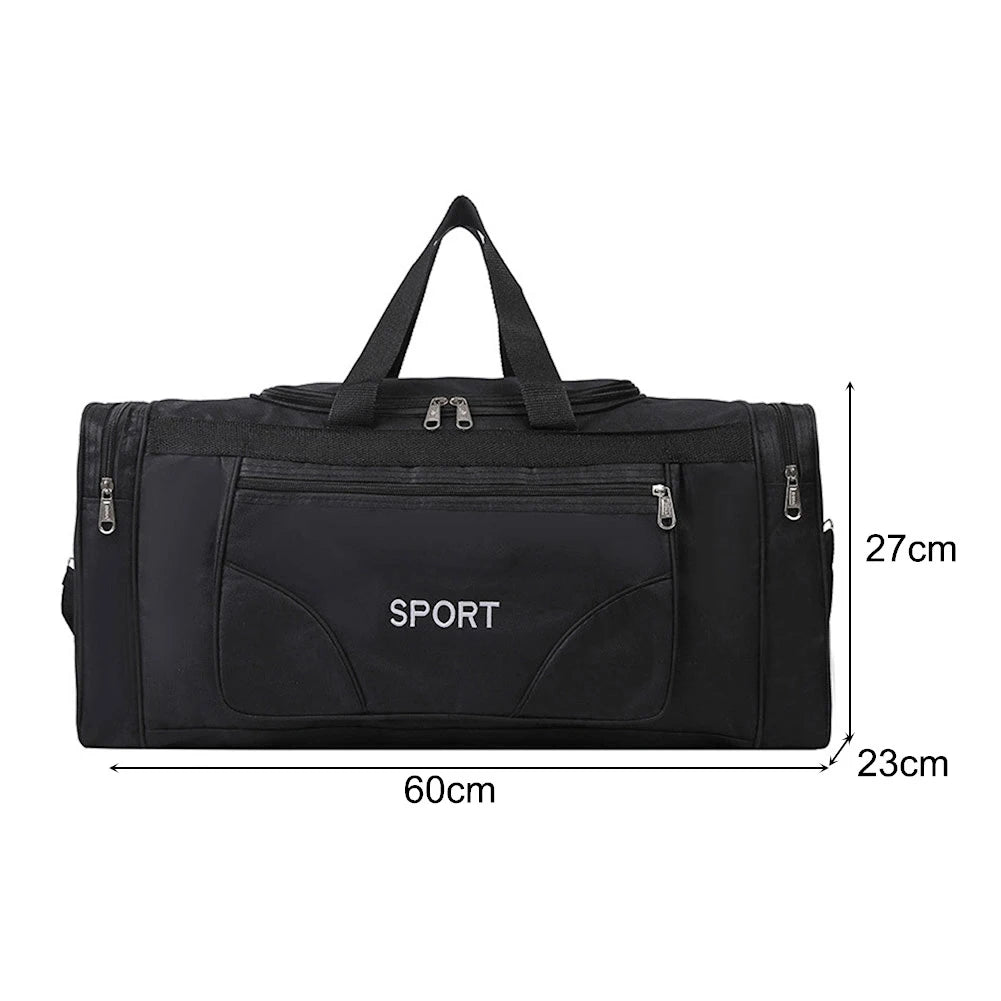 JOCESTYLECN Nylon Travel Duffel Bag Large Capacity Sports
