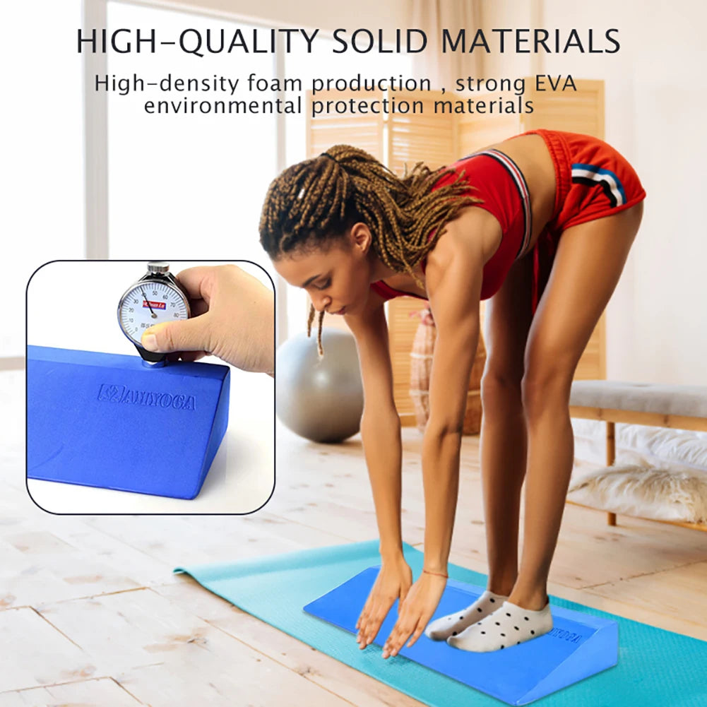 Alloet Pilates Inclined Board Yoga With EVA Foam Support